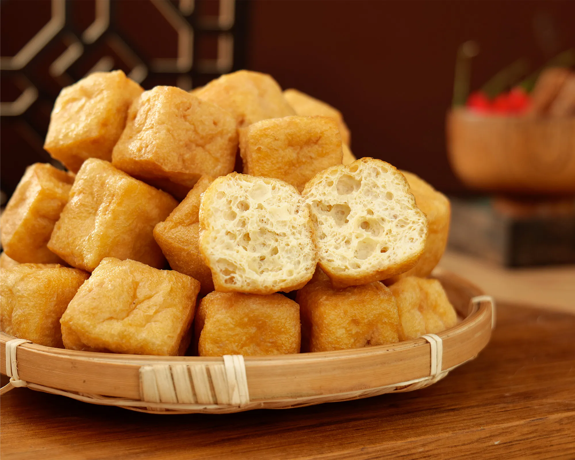 Tofu Puffs at HanGo Korean BBQ & Hot pot, Korean Restaurant in Richmond